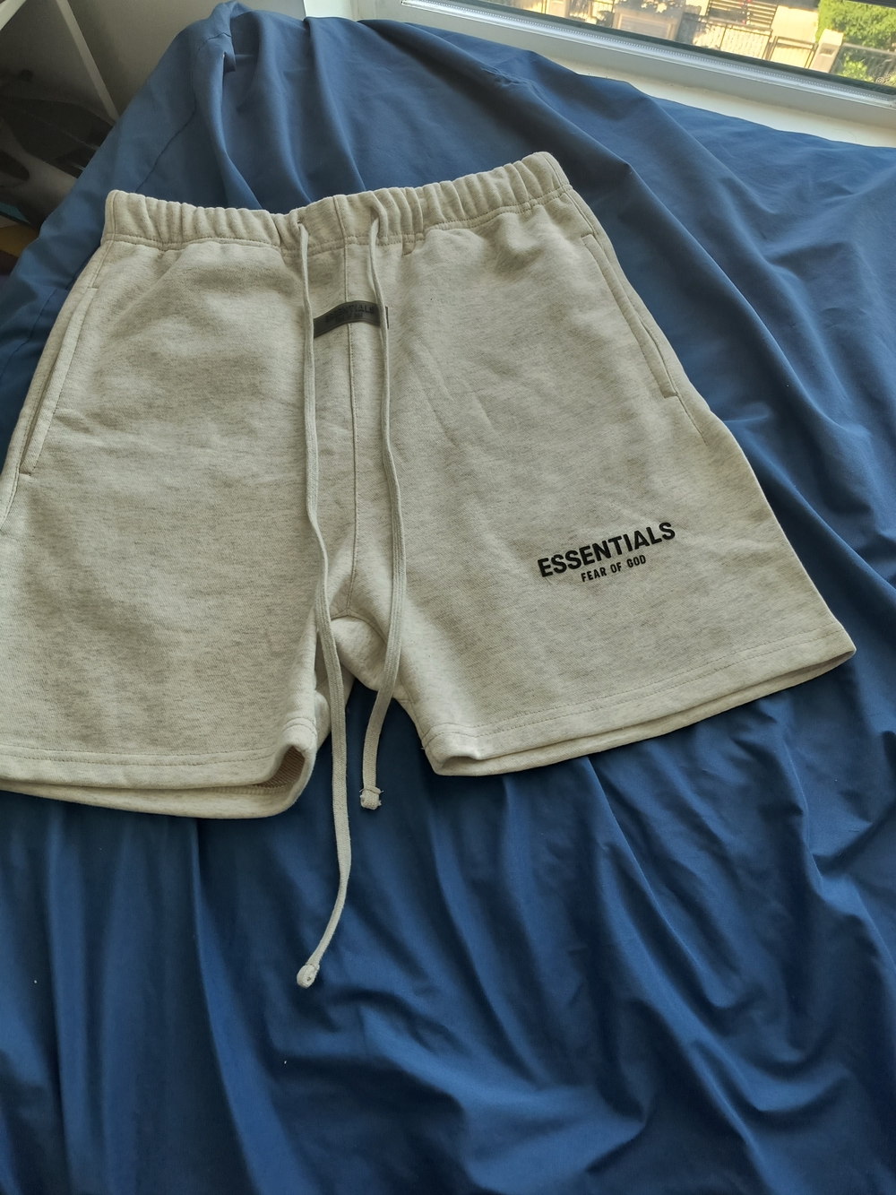 Fear of God ESSENTIALS Men's Cream Athletic Sweat Shorts